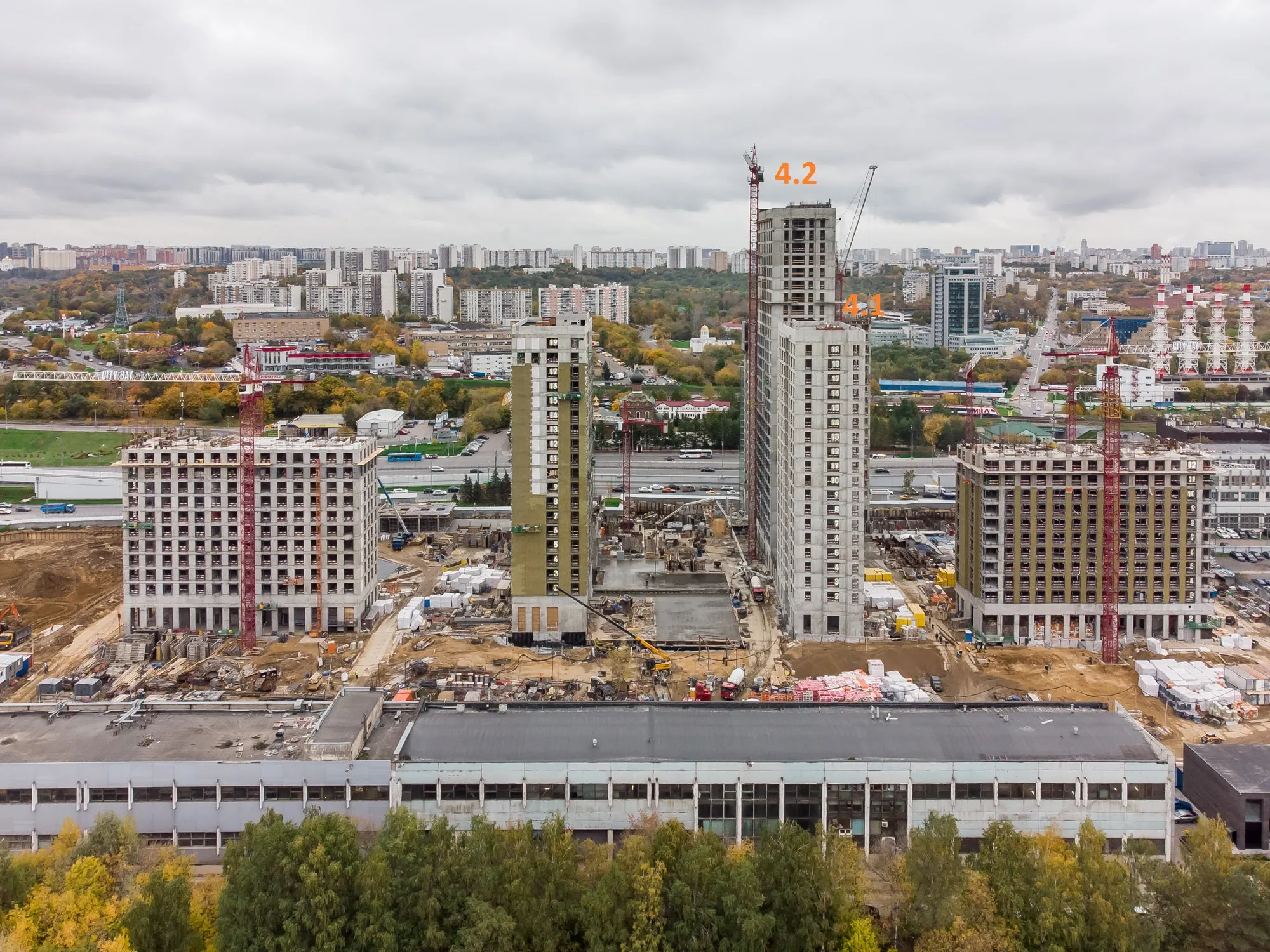 ЖК "City Bay (Сити Бэй)" ход строительства