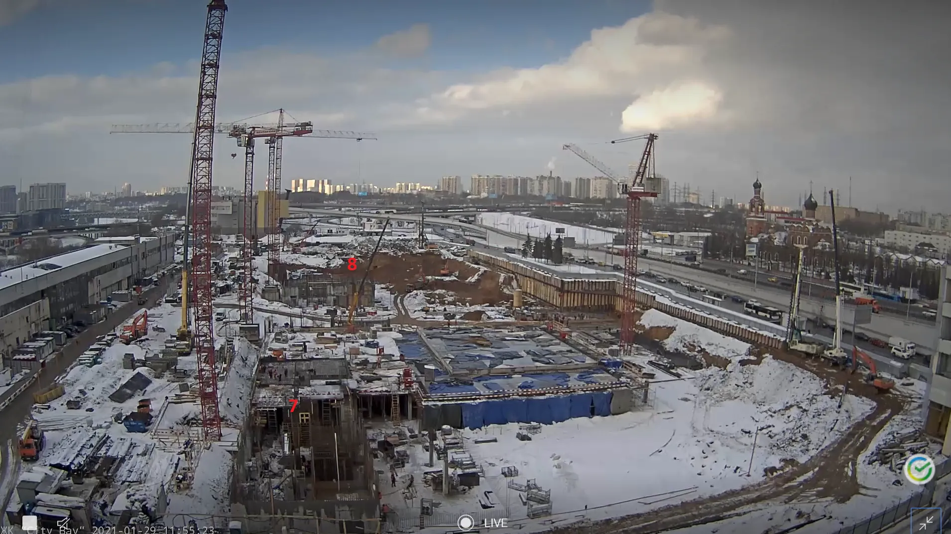 ЖК "City Bay (Сити Бэй)" ход строительства