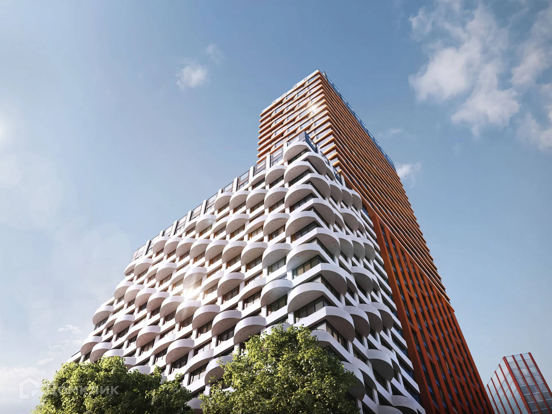 Планировка 1-комнатной квартиры 36.5 м² в ЖК КОД Сокольники, г. Москва — фото 3