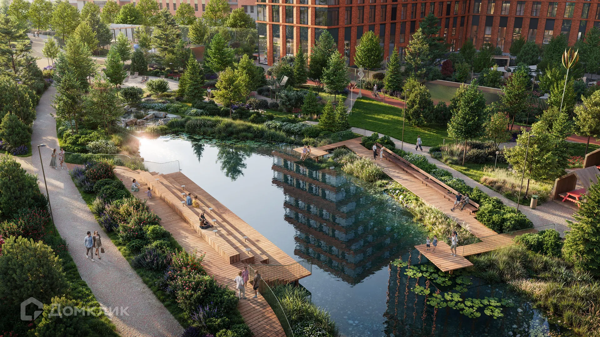 Планировка 1-комнатной квартиры 36.5 м² в ЖК КОД Сокольники, г. Москва — фото 7