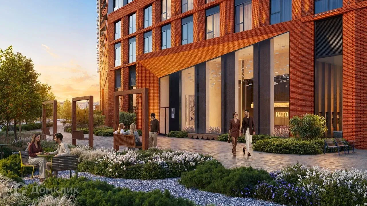 Планировка 1-комнатной квартиры 36.5 м² в ЖК КОД Сокольники, г. Москва — фото 18