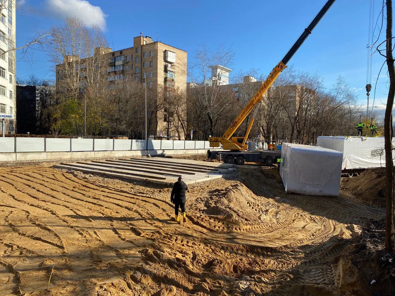 КОД Сокольники ход строительства