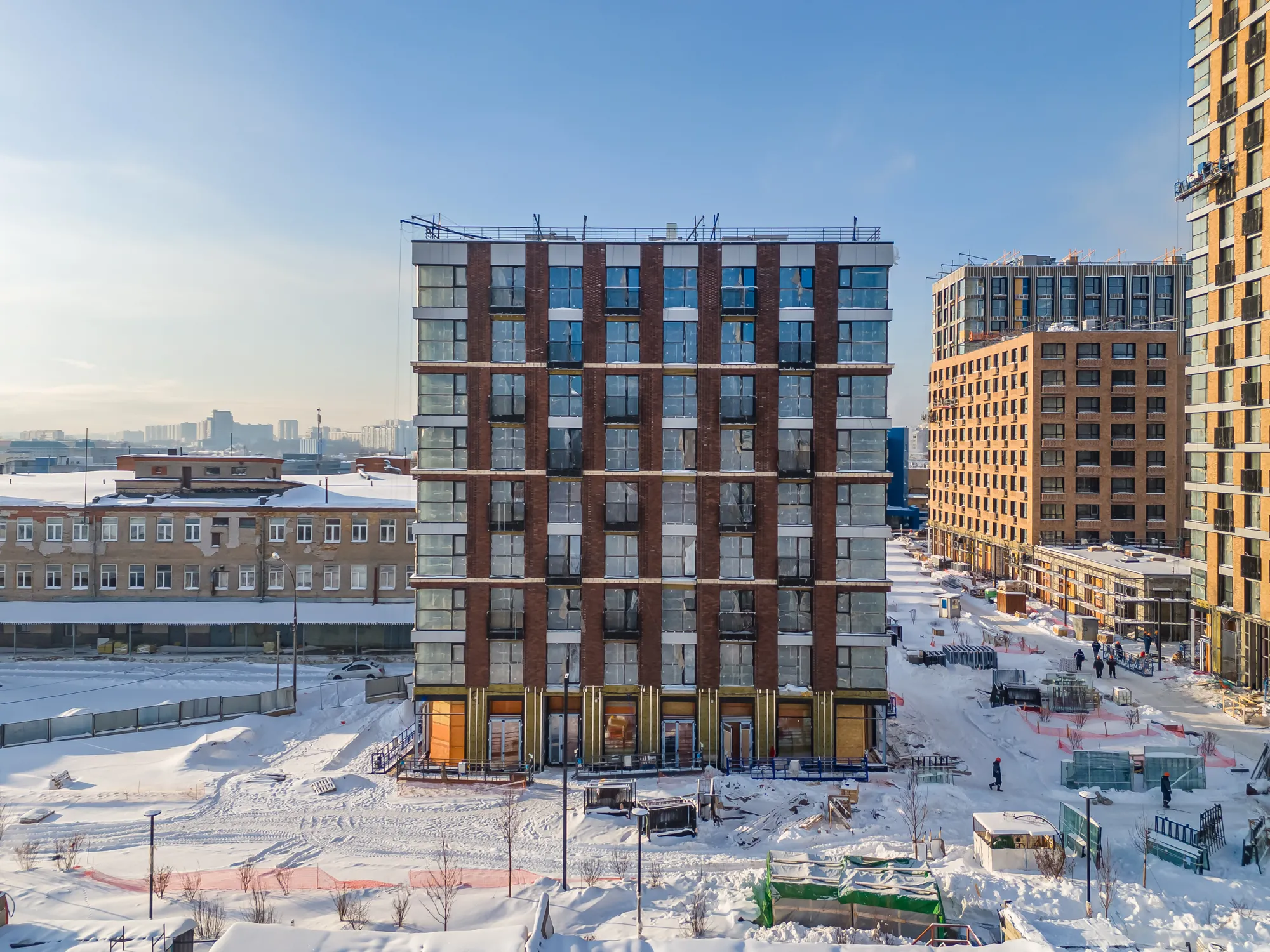 ЖК "LIFE Варшавская (Лайф Варшавская)" ход строительства