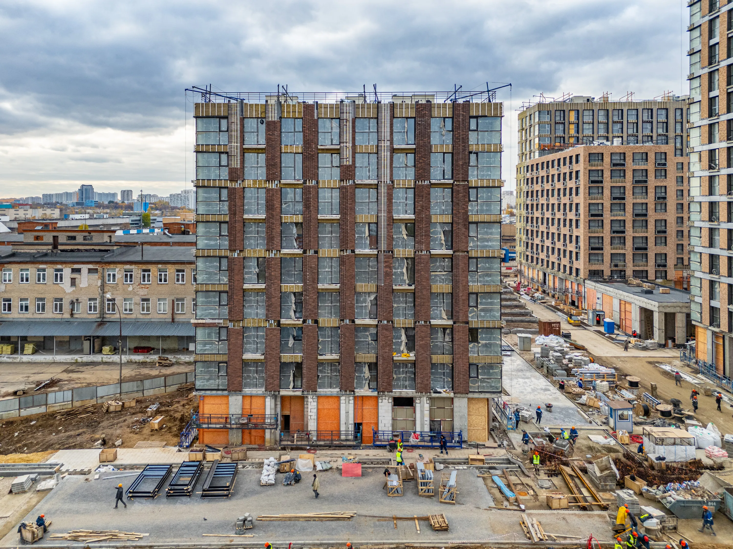 ЖК "LIFE Варшавская (Лайф Варшавская)" ход строительства