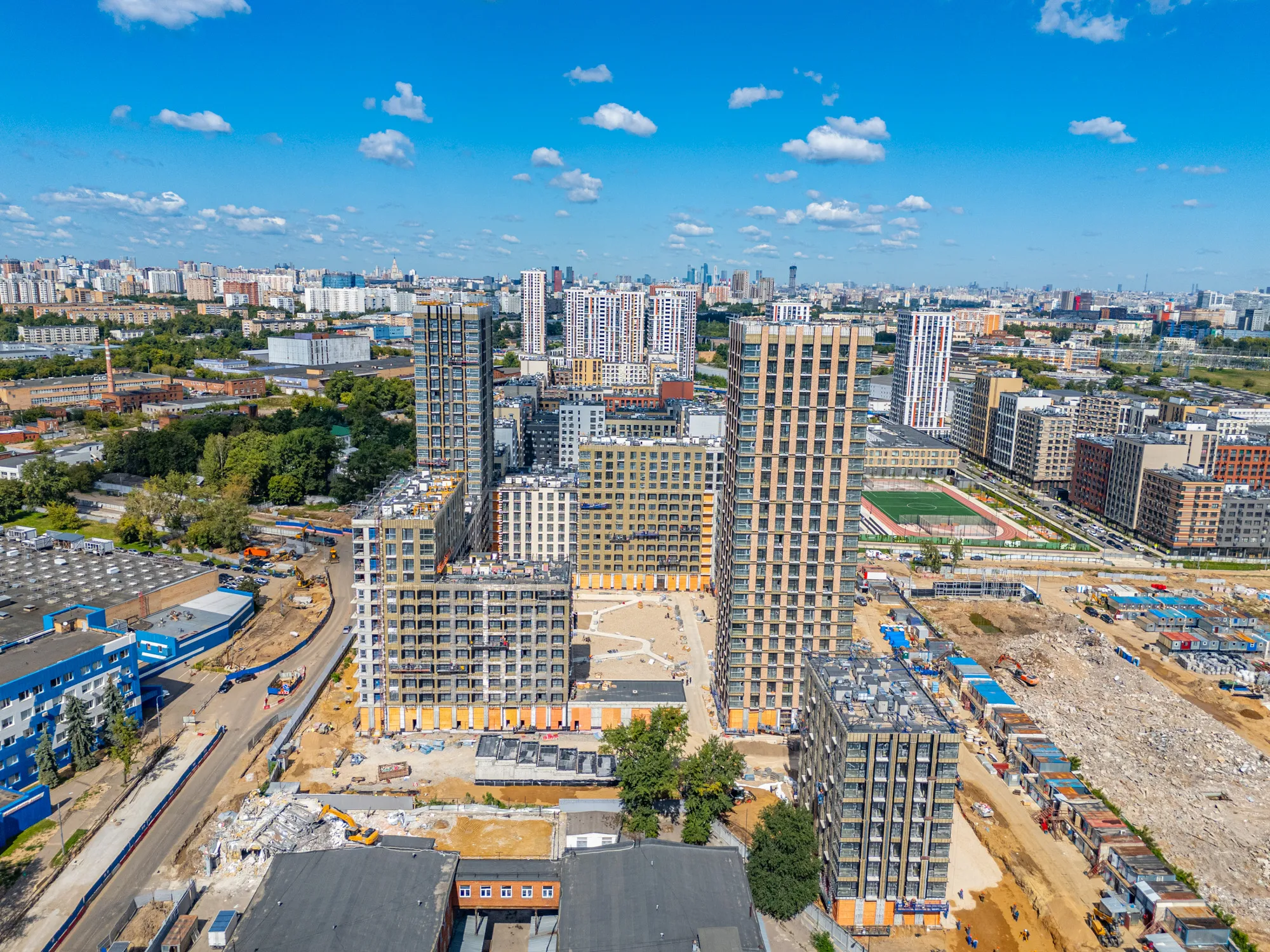 ЖК "LIFE Варшавская (Лайф Варшавская)" ход строительства