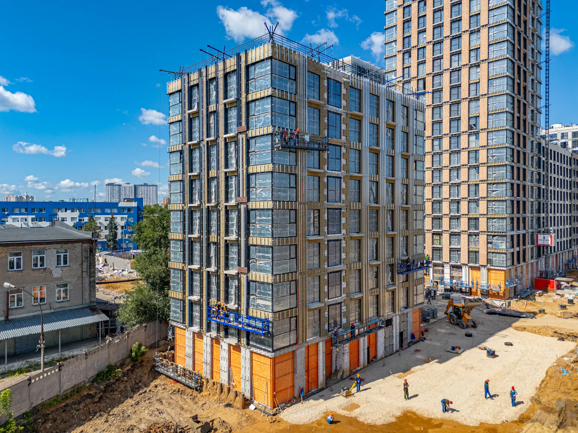 ЖК "LIFE Варшавская (Лайф Варшавская)" ход строительства