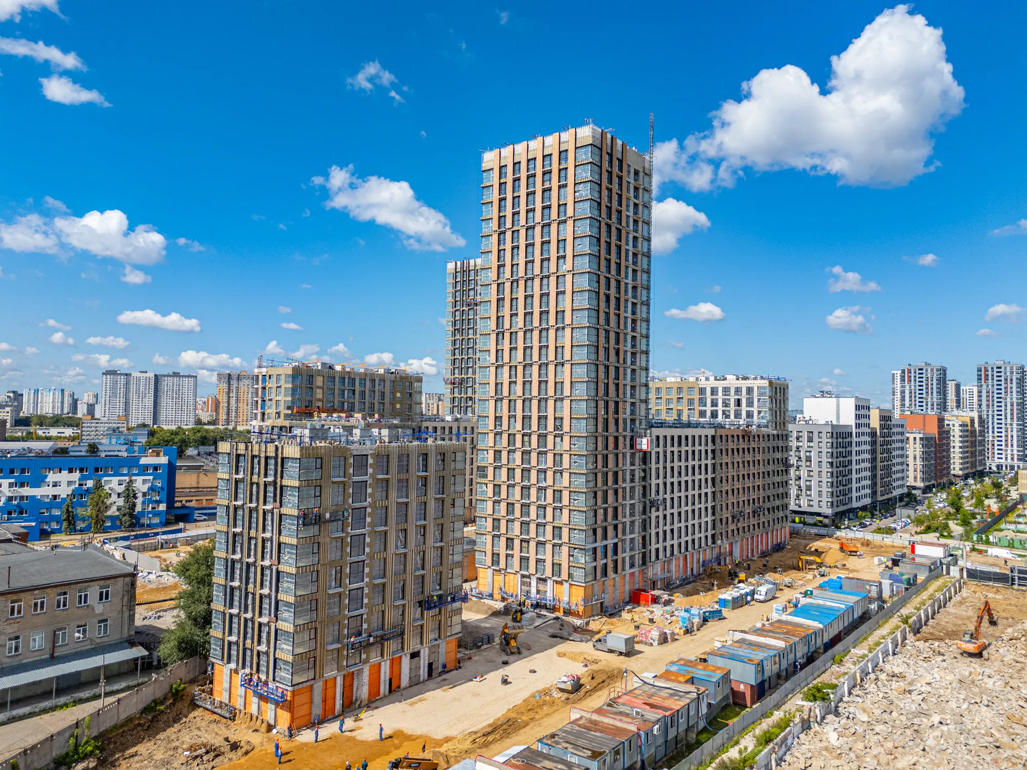 ЖК "LIFE Варшавская (Лайф Варшавская)" ход строительства