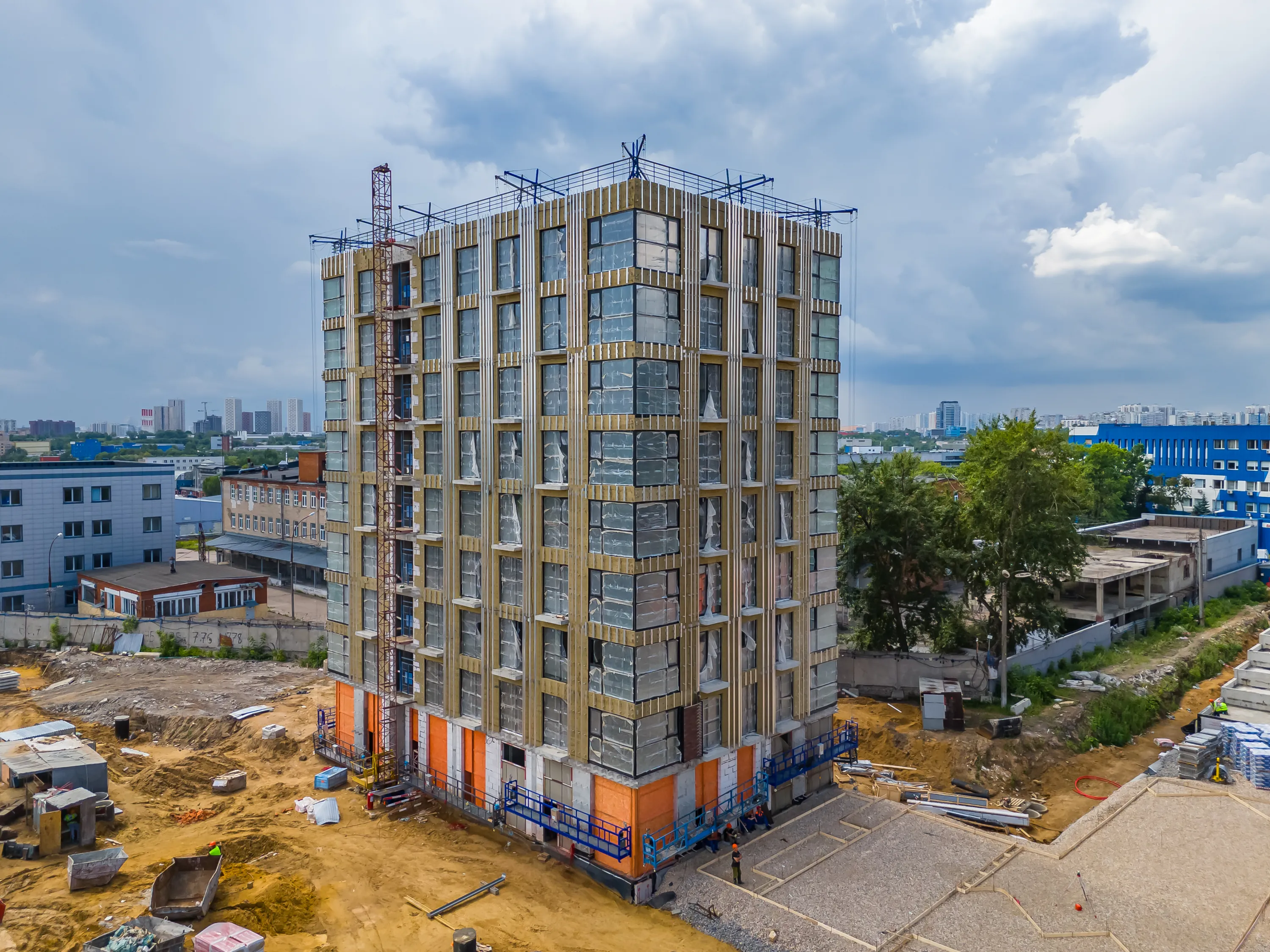 ЖК "LIFE Варшавская (Лайф Варшавская)" ход строительства