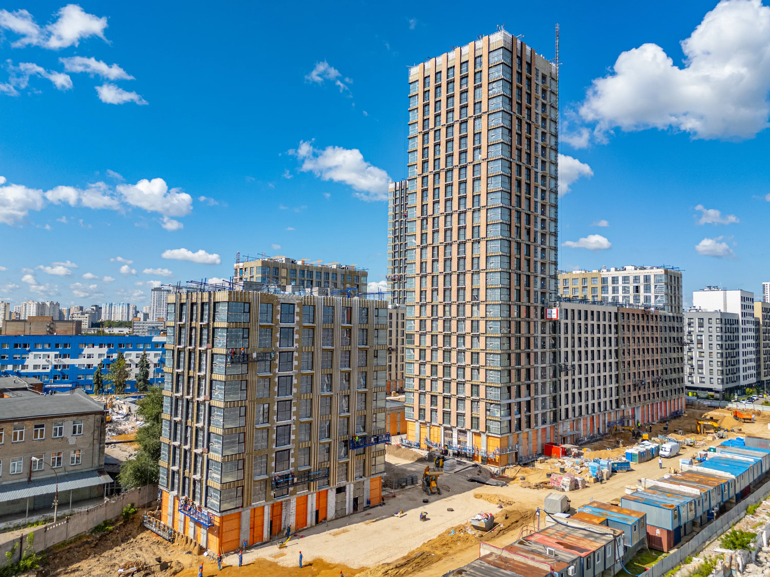 ЖК "LIFE Варшавская (Лайф Варшавская)" ход строительства