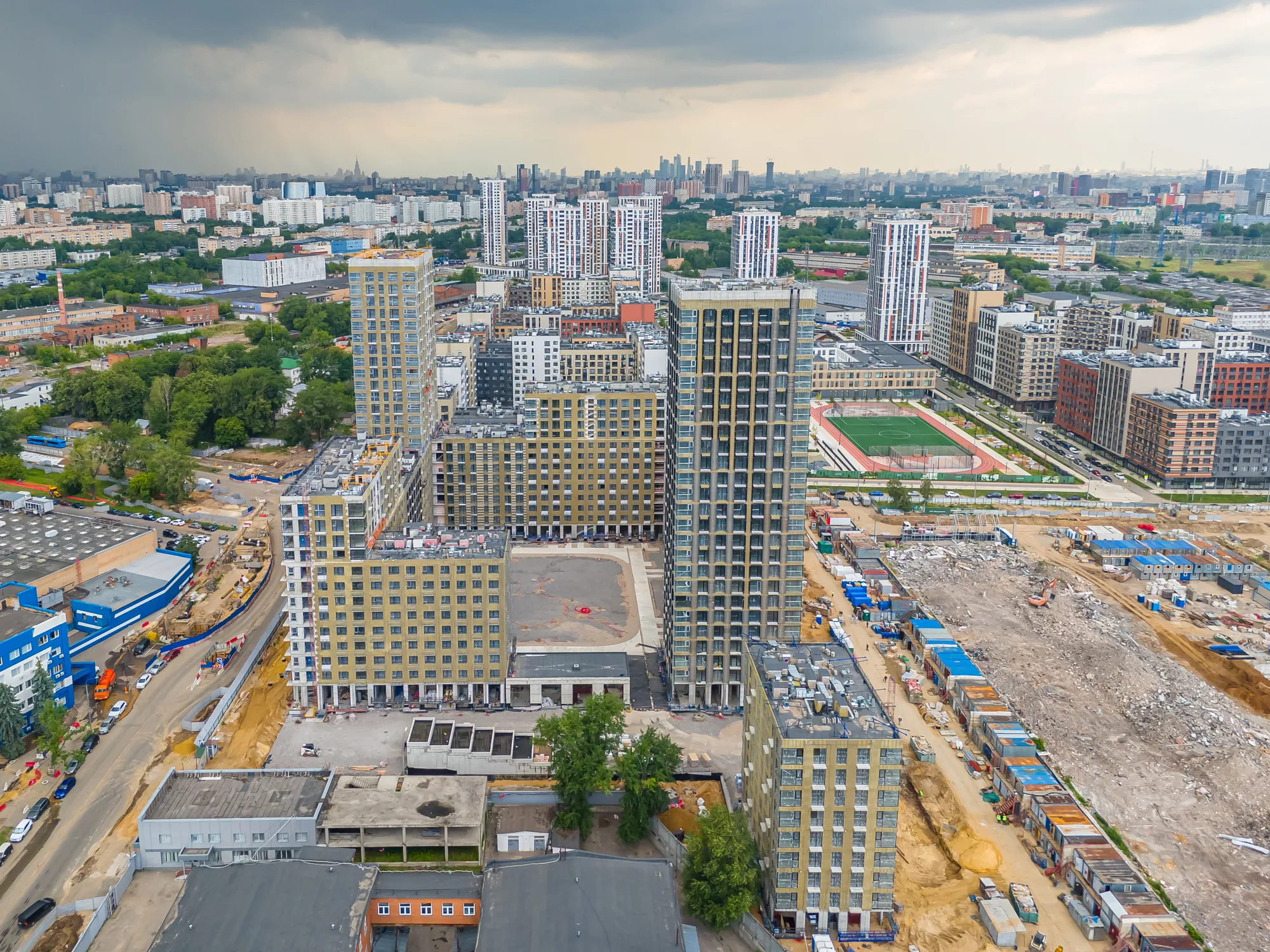 ЖК "LIFE Варшавская (Лайф Варшавская)" ход строительства