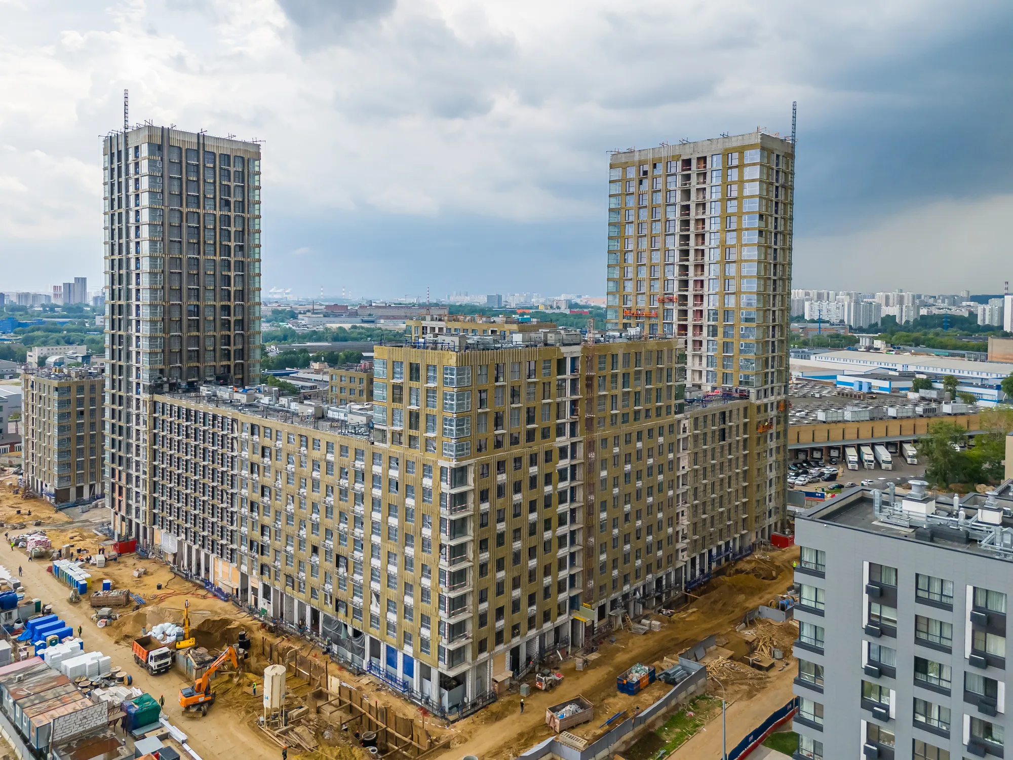 ЖК "LIFE Варшавская (Лайф Варшавская)" ход строительства