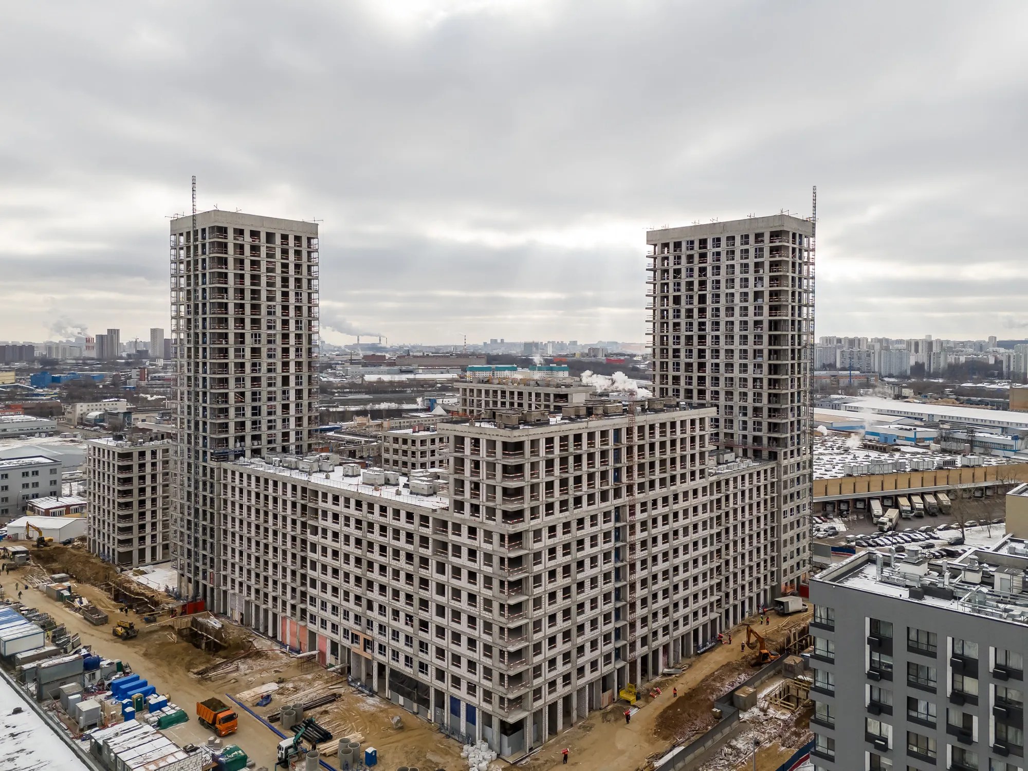 ЖК "LIFE Варшавская (Лайф Варшавская)" ход строительства