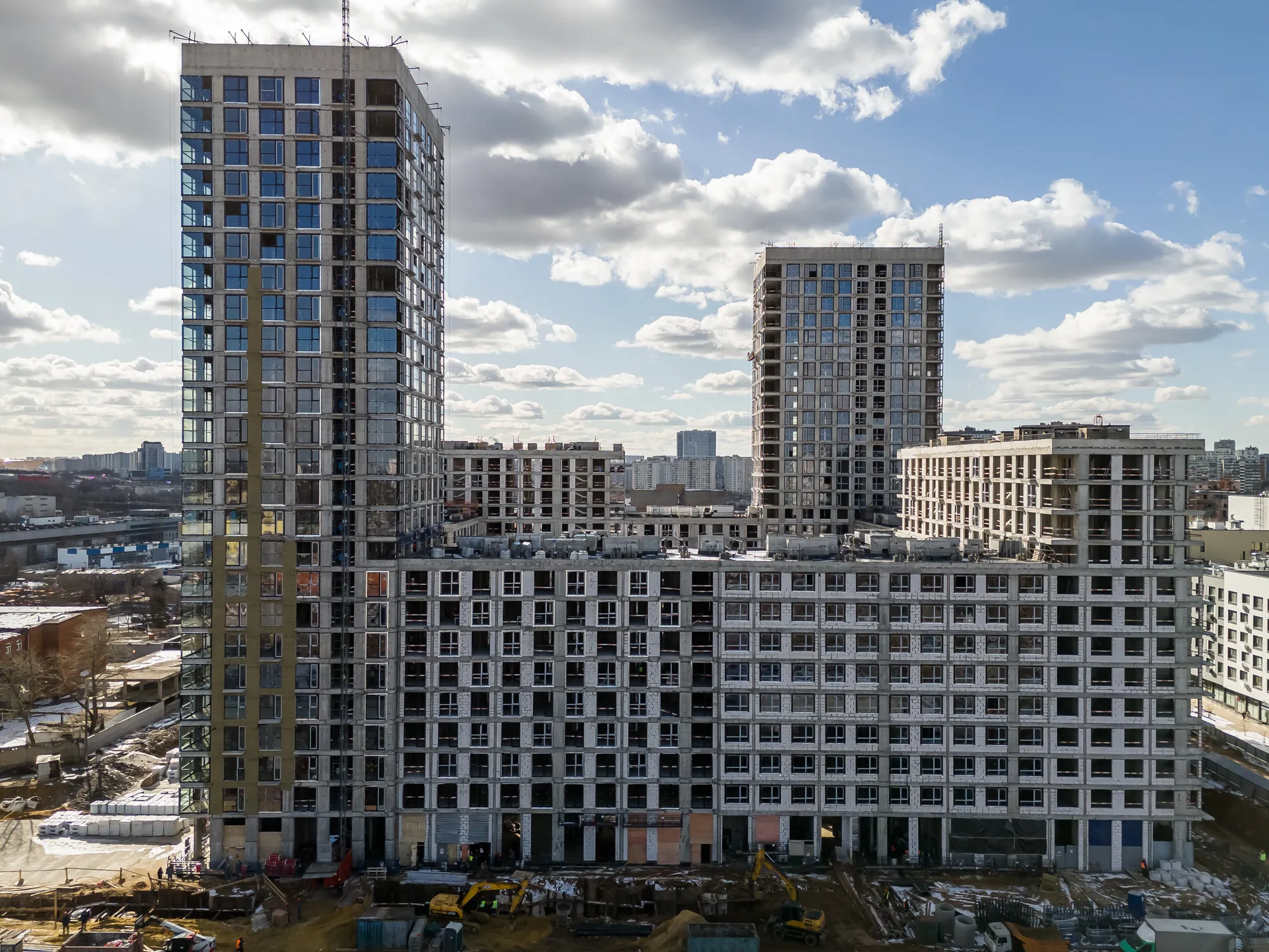 ЖК "LIFE Варшавская (Лайф Варшавская)" ход строительства