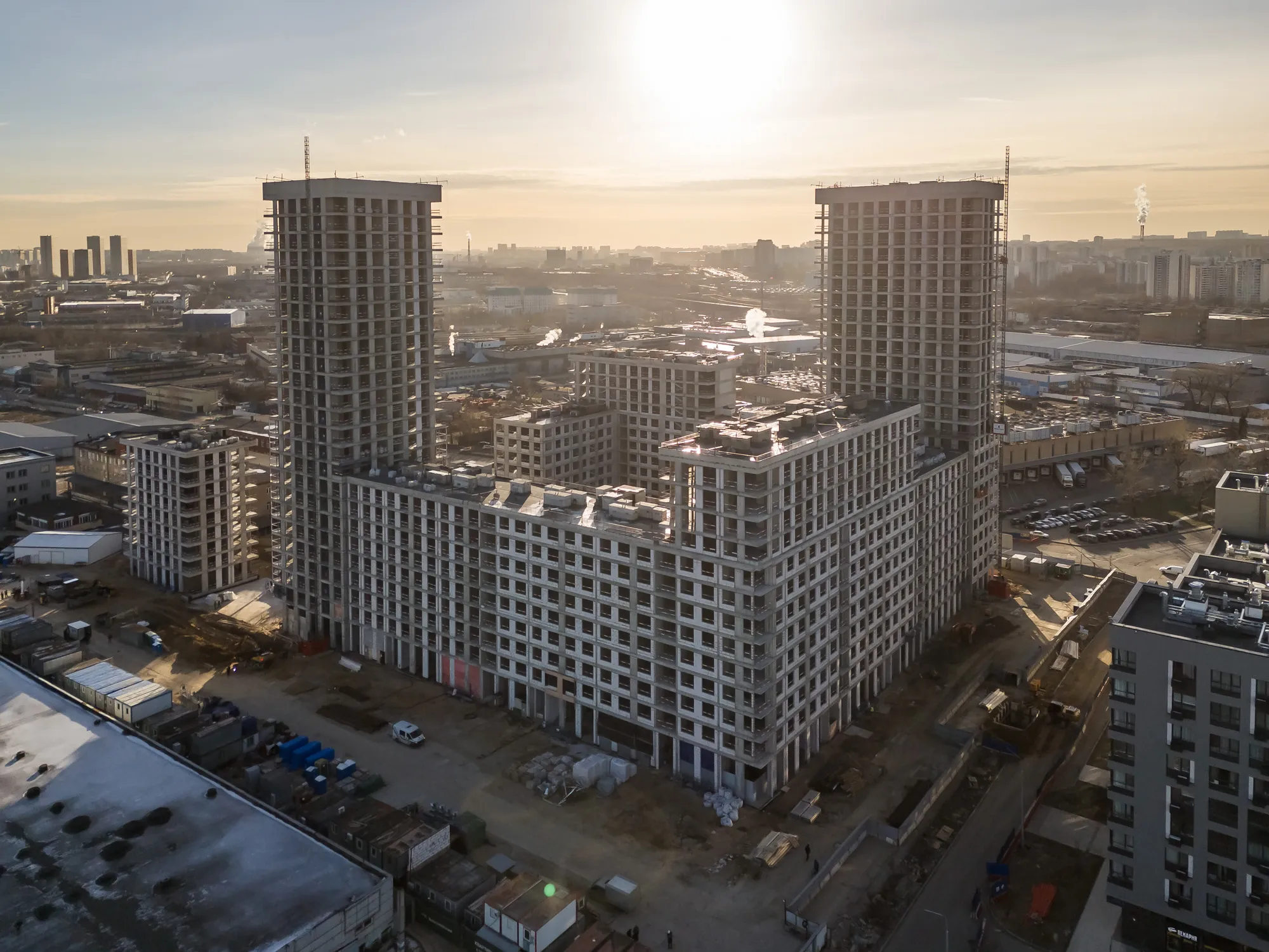 ЖК "LIFE Варшавская (Лайф Варшавская)" ход строительства
