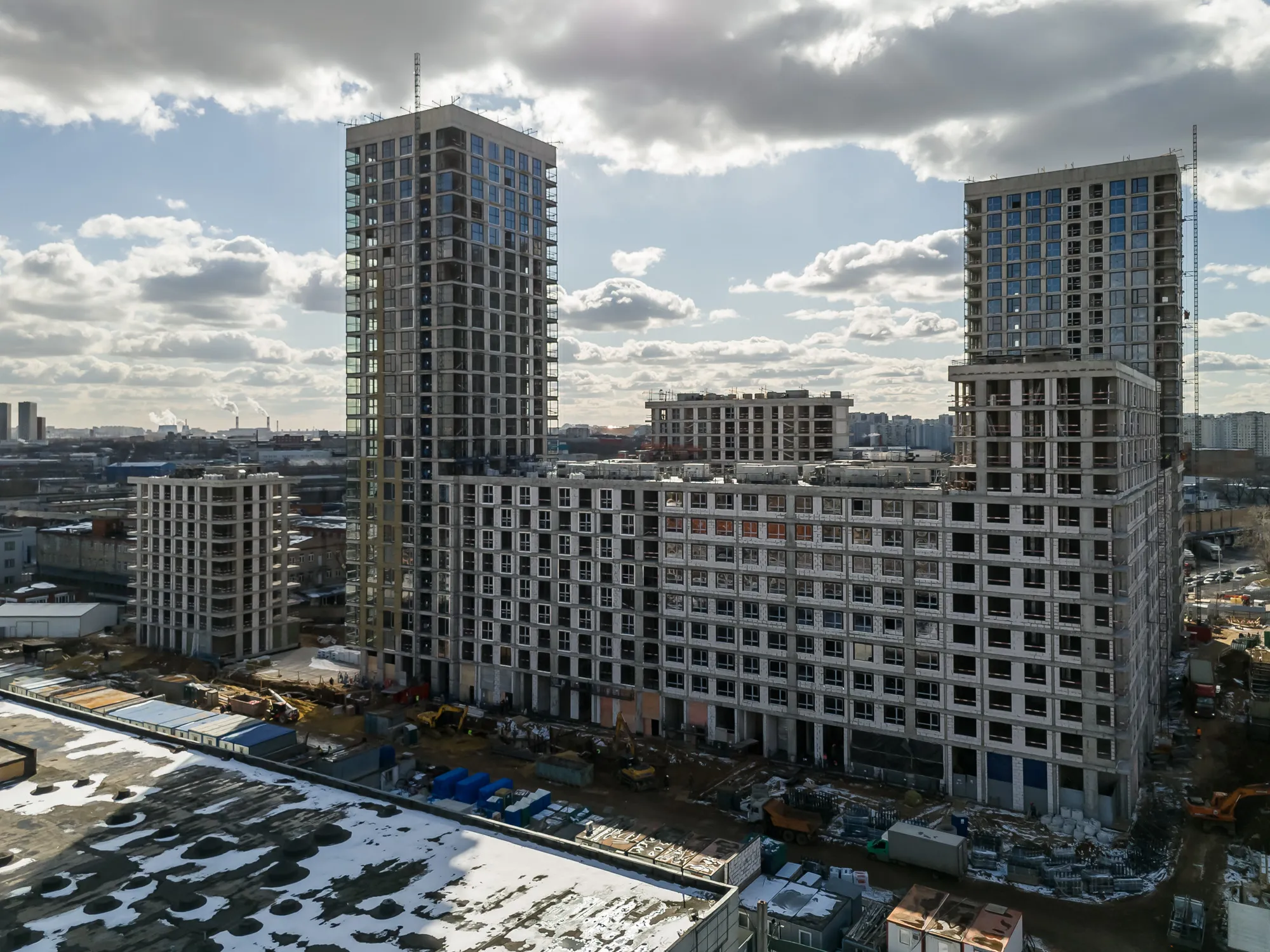 ЖК "LIFE Варшавская (Лайф Варшавская)" ход строительства