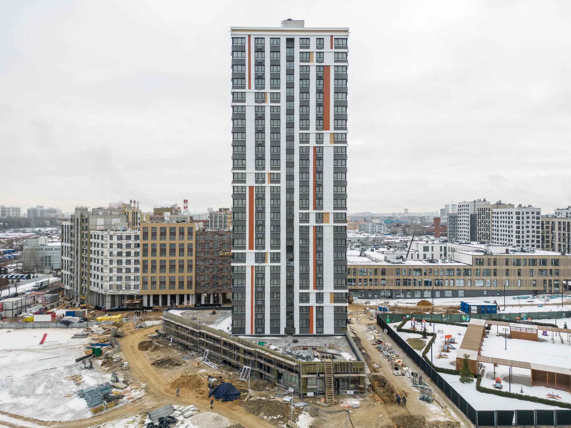 ЖК "LIFE Варшавская (Лайф Варшавская)" ход строительства