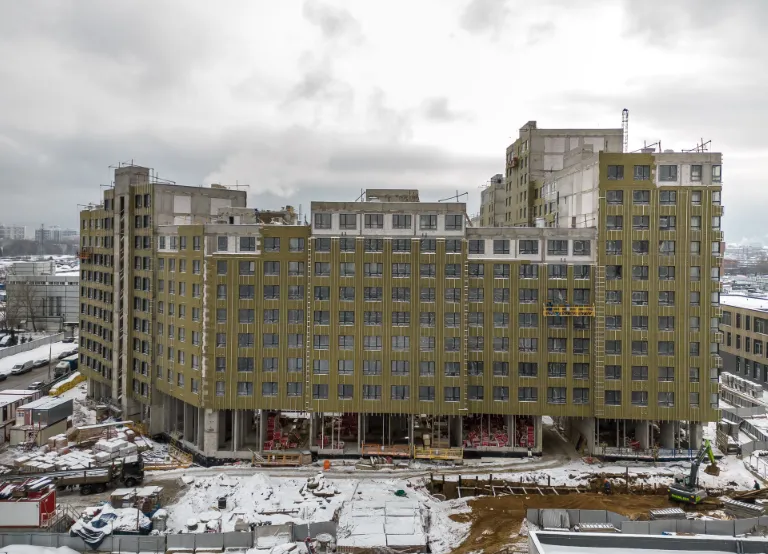 ЖК "LIFE Варшавская (Лайф Варшавская)" ход строительства