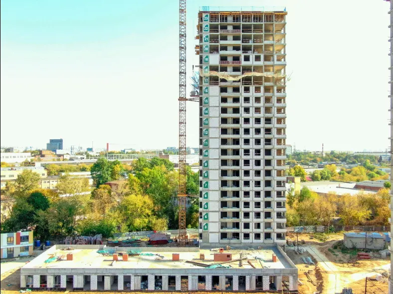 ЖК "LIFE Варшавская (Лайф Варшавская)" ход строительства