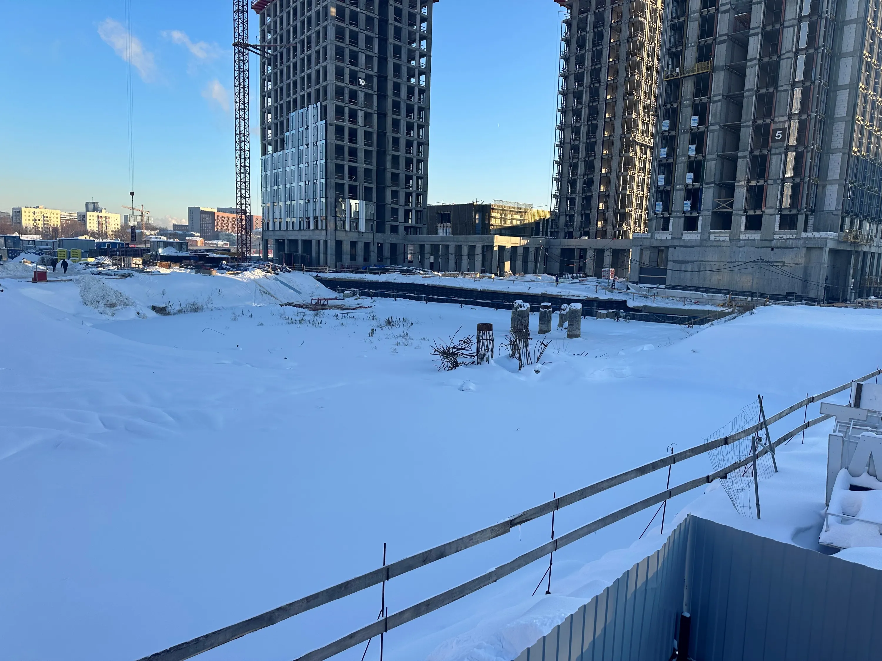 ЖК Павелецкая Сити ход строительства