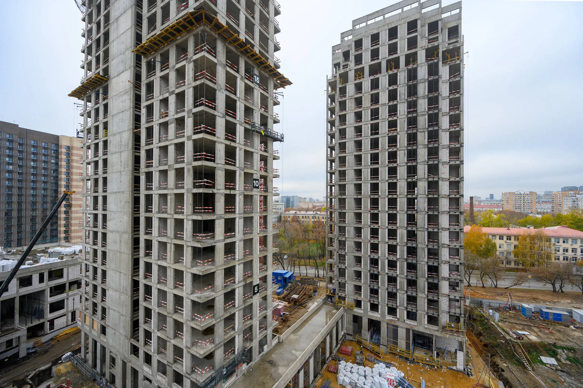 ЖК Павелецкая Сити ход строительства