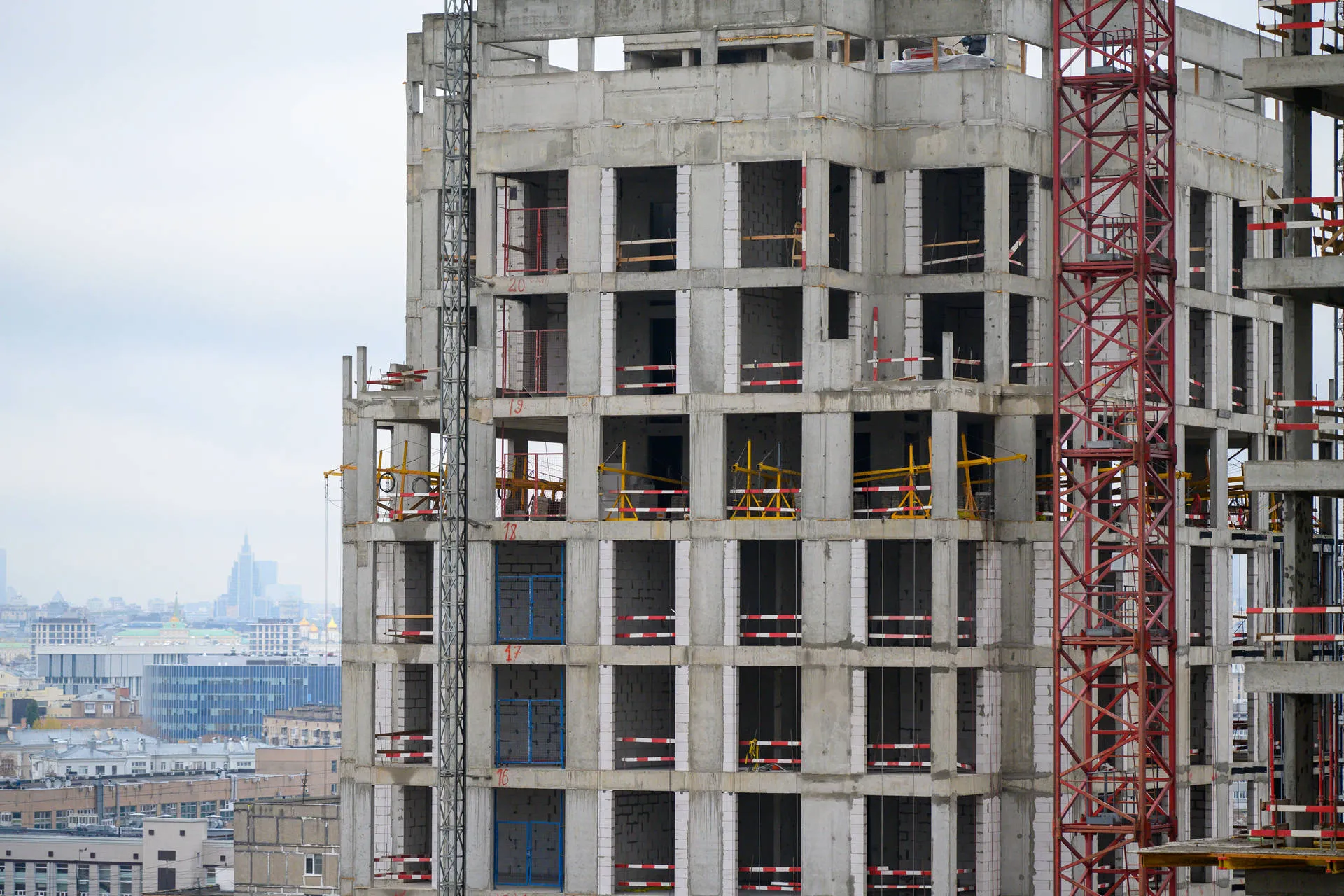 ЖК Павелецкая Сити ход строительства