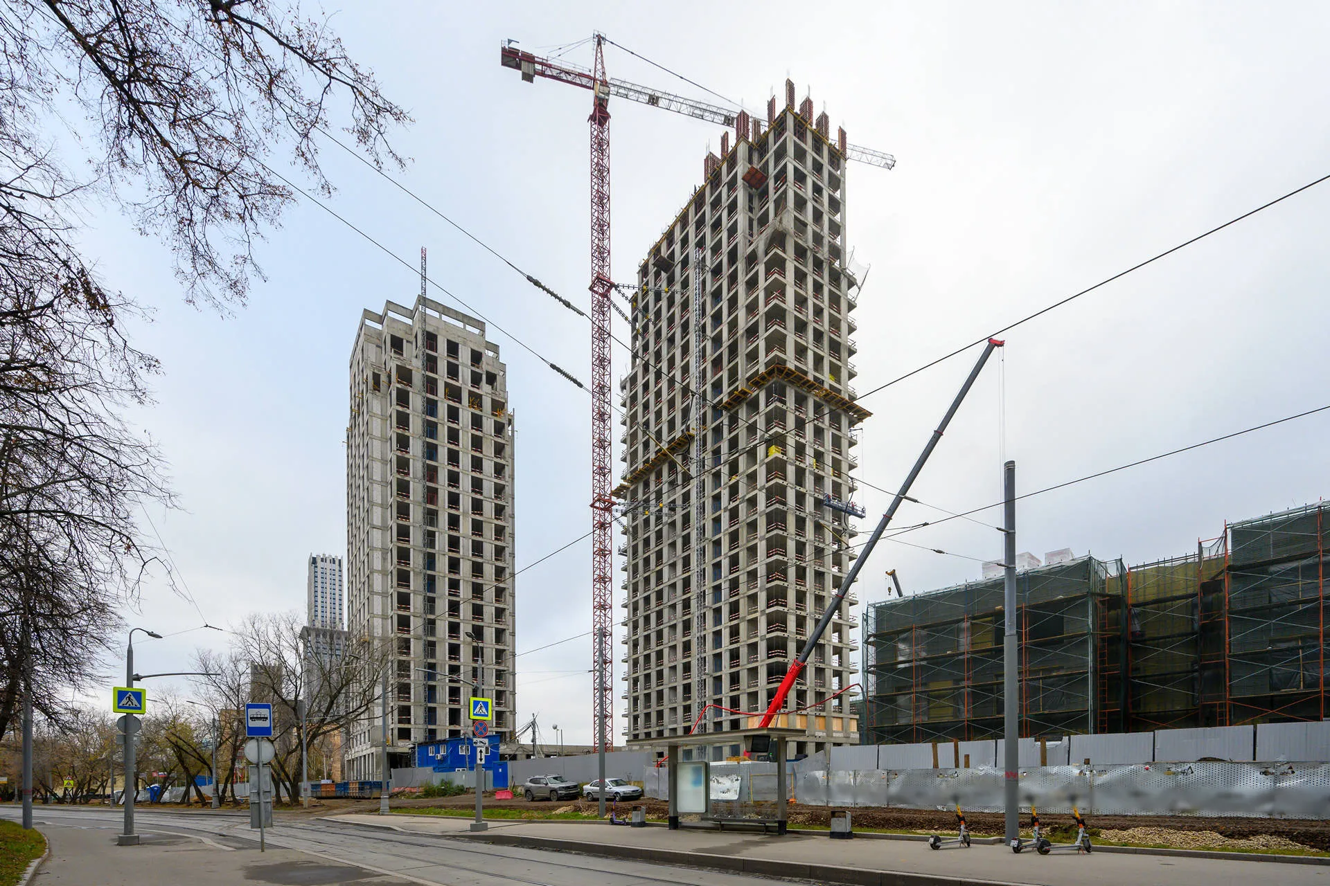 ЖК Павелецкая Сити ход строительства