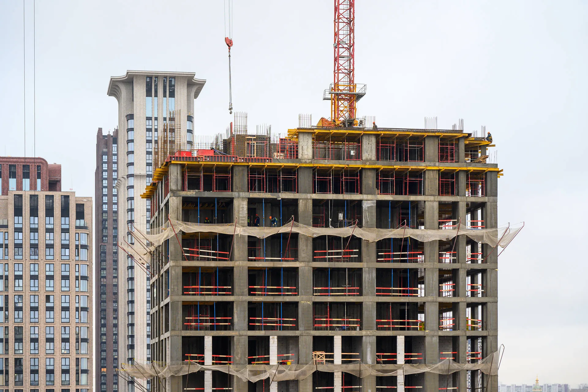 ЖК Павелецкая Сити ход строительства