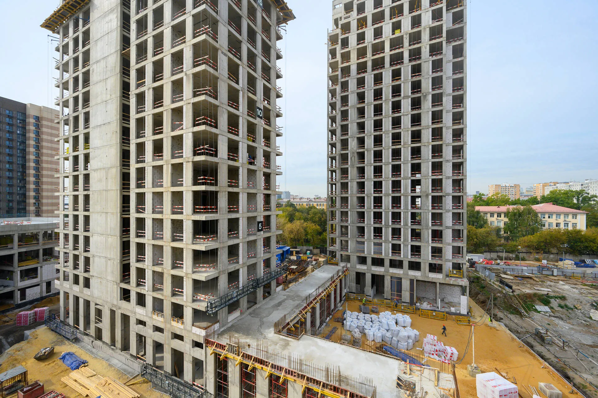 ЖК Павелецкая Сити ход строительства