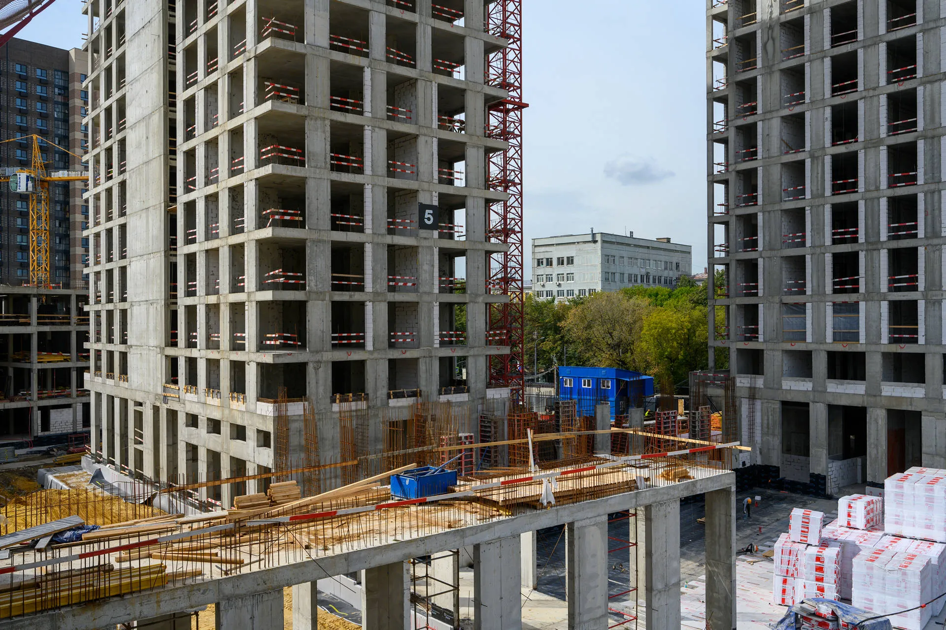 ЖК Павелецкая Сити ход строительства