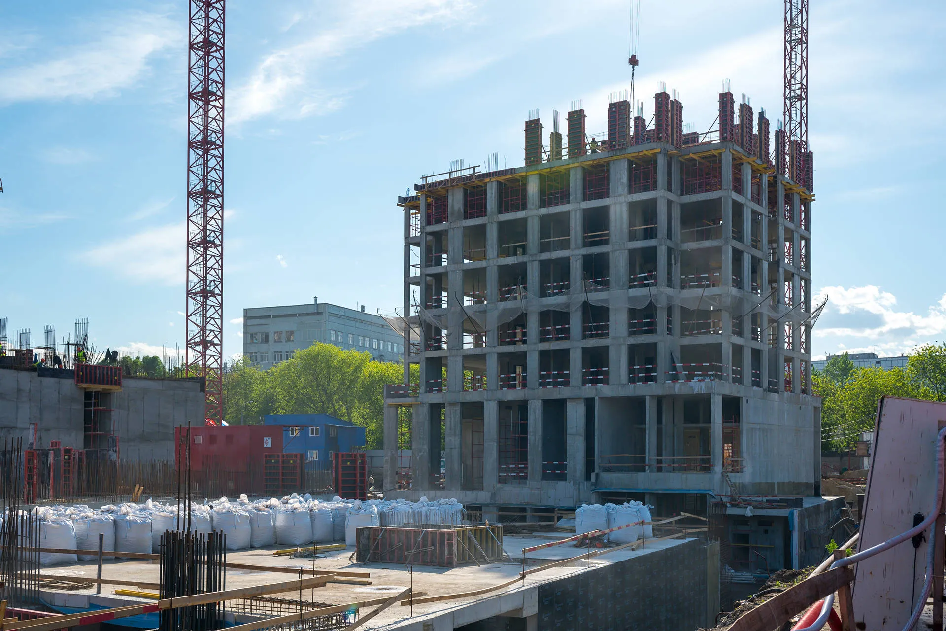 ЖК Павелецкая Сити ход строительства