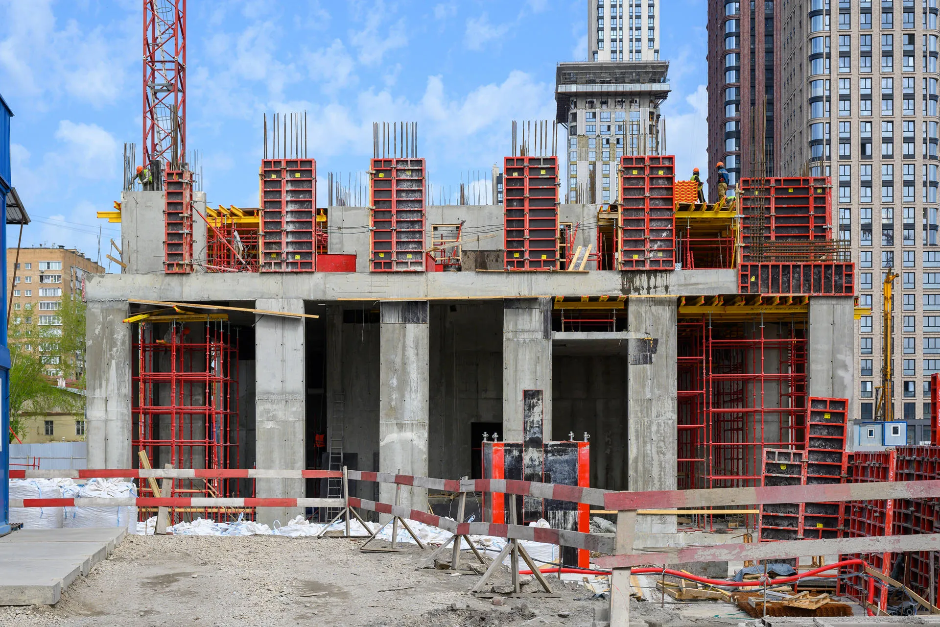 ЖК Павелецкая Сити ход строительства