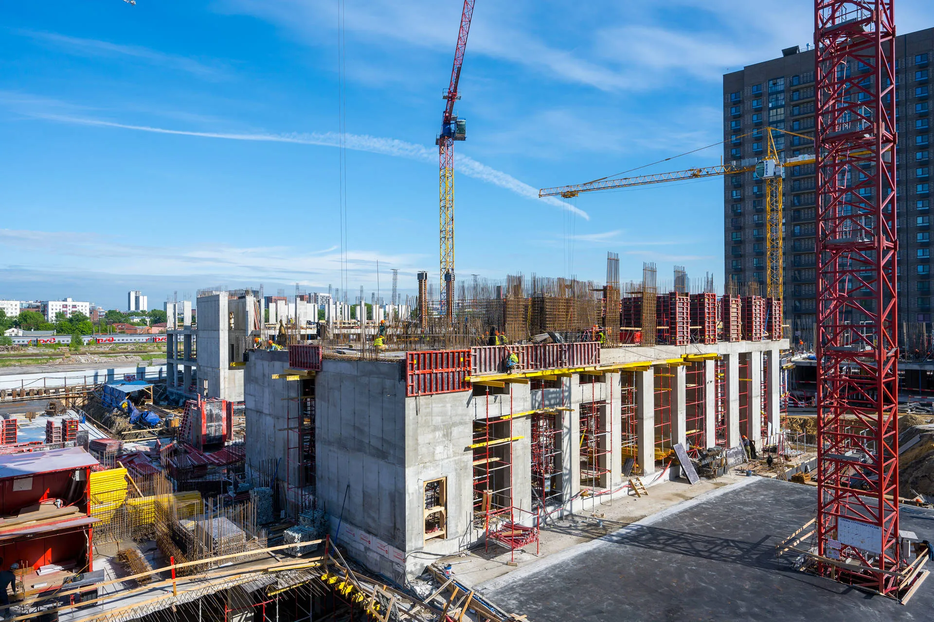 ЖК Павелецкая Сити ход строительства