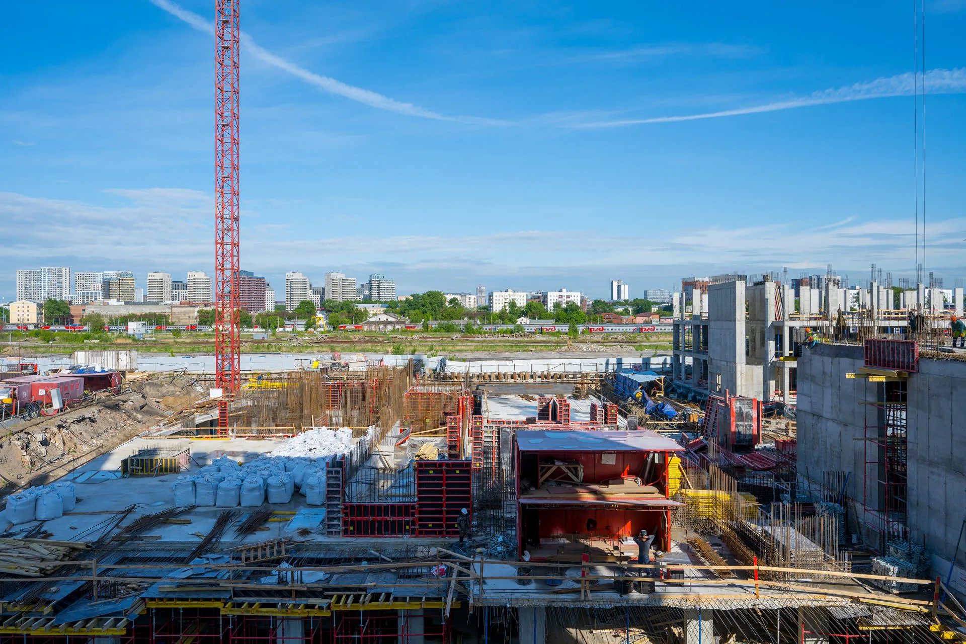 ЖК Павелецкая Сити ход строительства