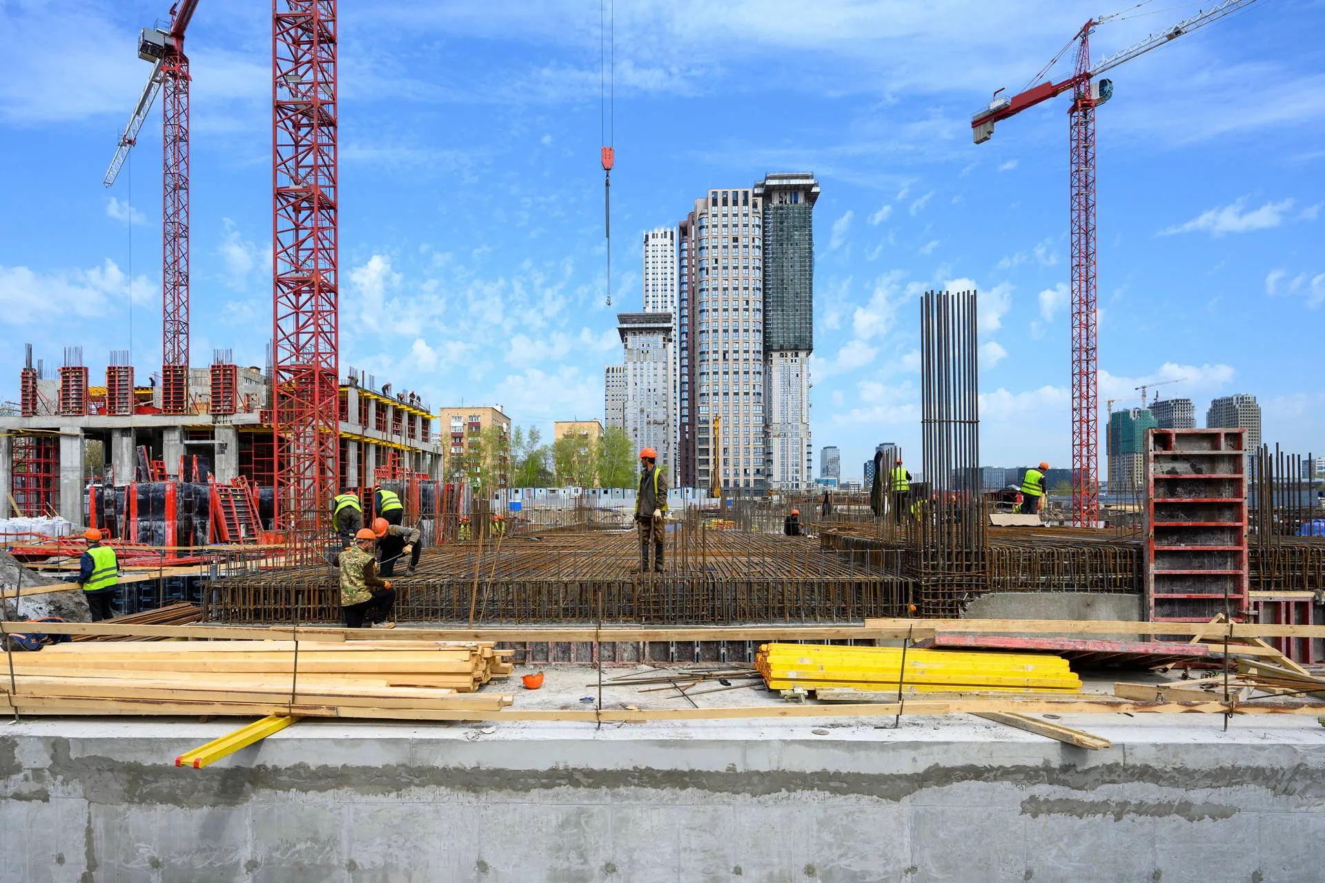 ЖК Павелецкая Сити ход строительства