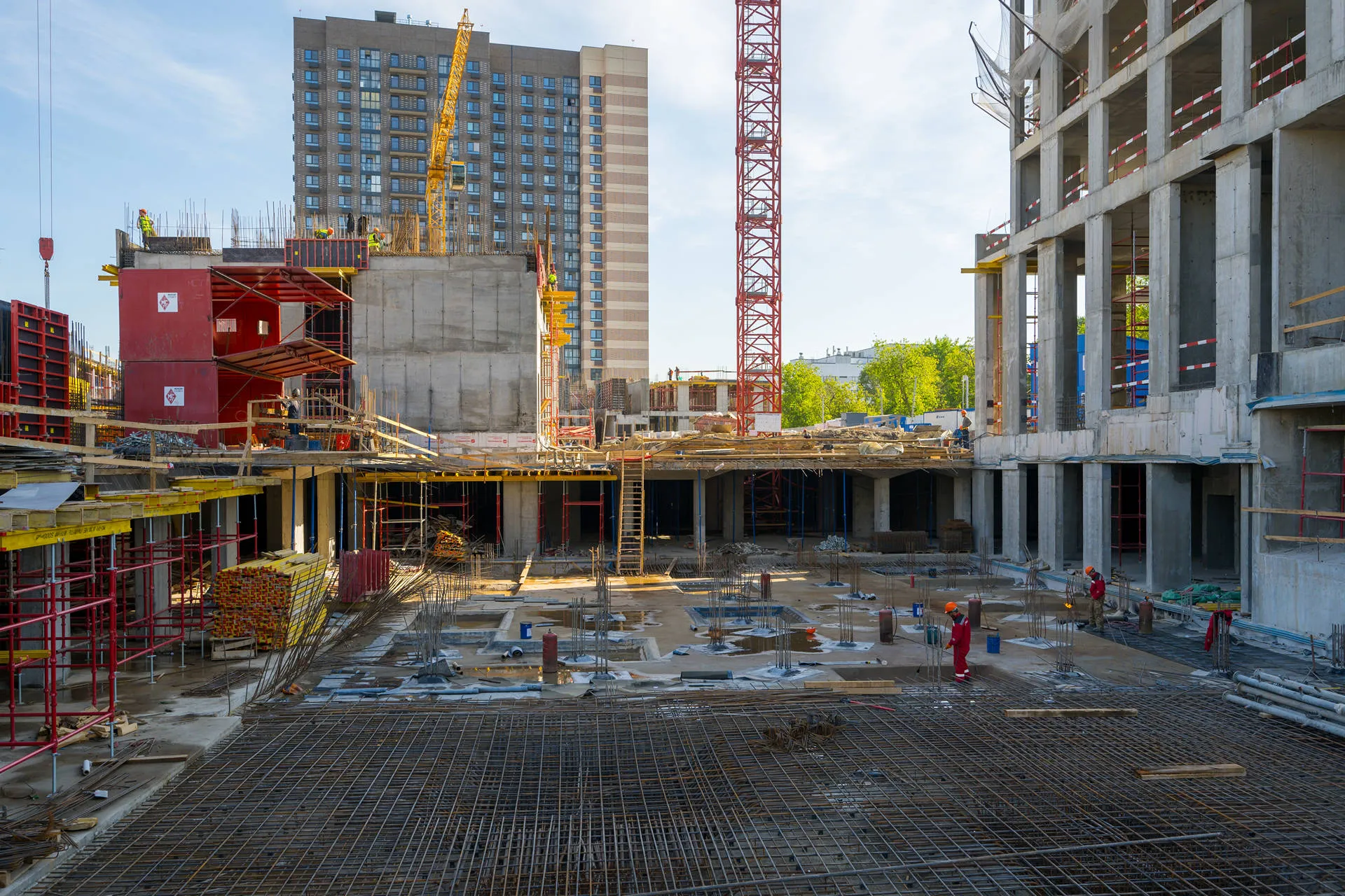 ЖК Павелецкая Сити ход строительства