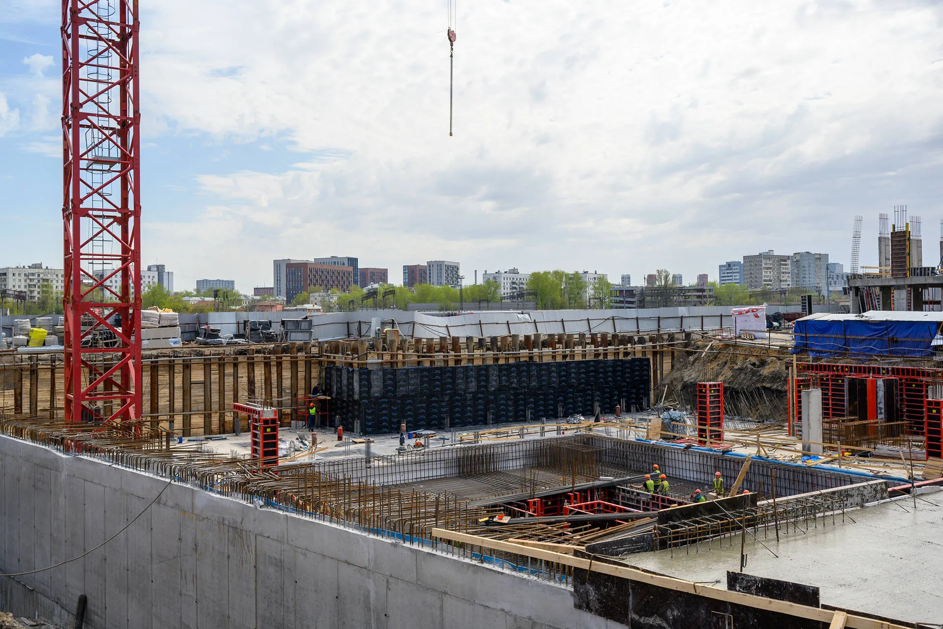 ЖК Павелецкая Сити ход строительства