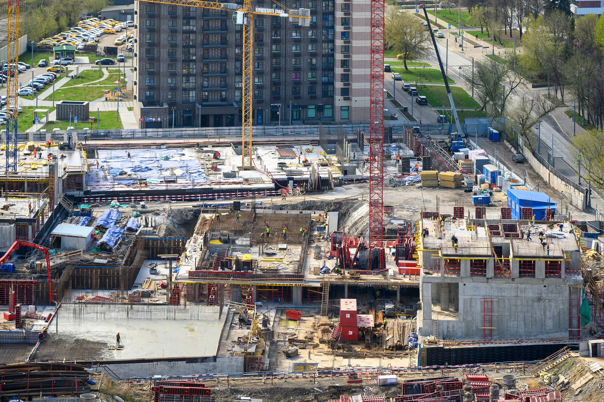 ЖК Павелецкая Сити ход строительства