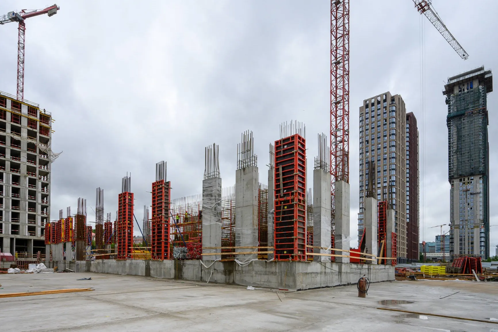 ЖК Павелецкая Сити ход строительства