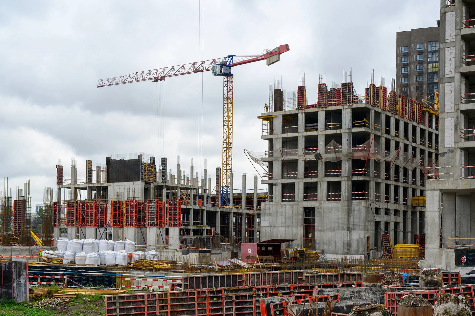 ЖК Павелецкая Сити ход строительства