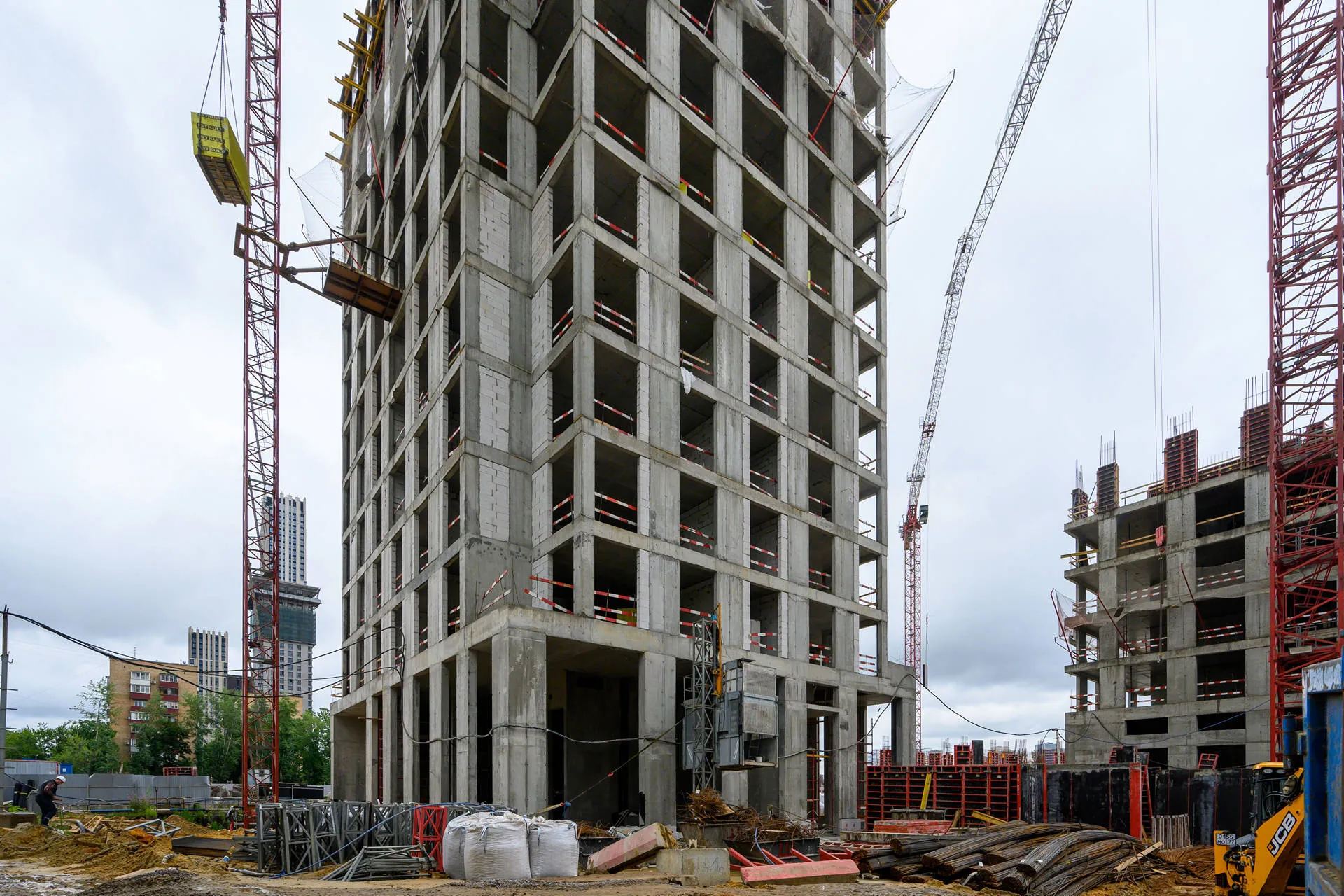 ЖК Павелецкая Сити ход строительства