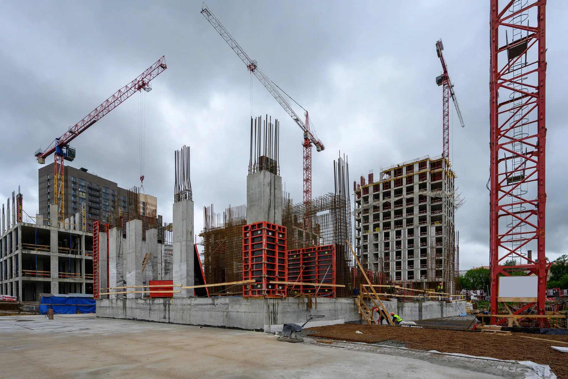 ЖК Павелецкая Сити ход строительства