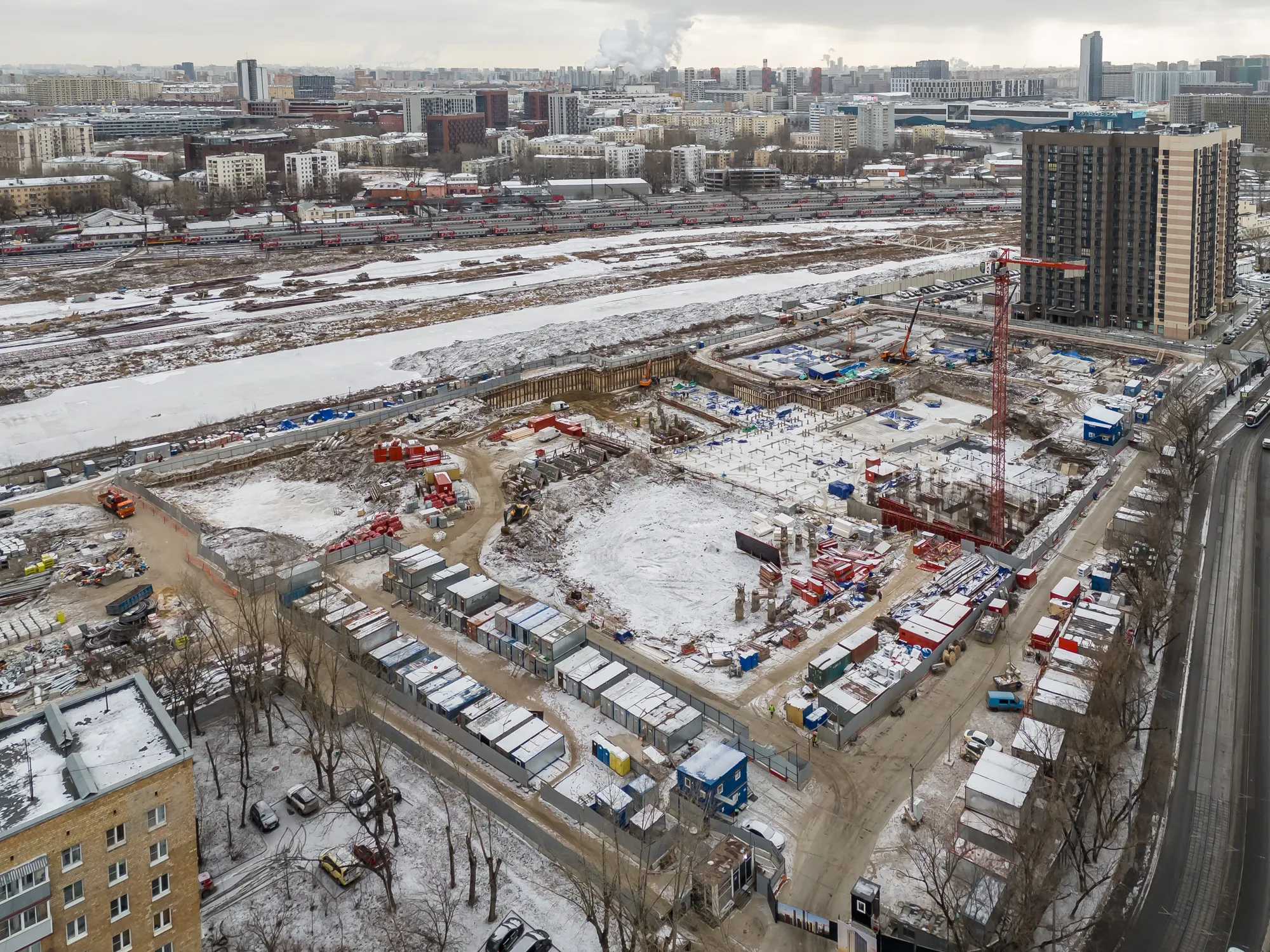 ЖК Павелецкая Сити ход строительства