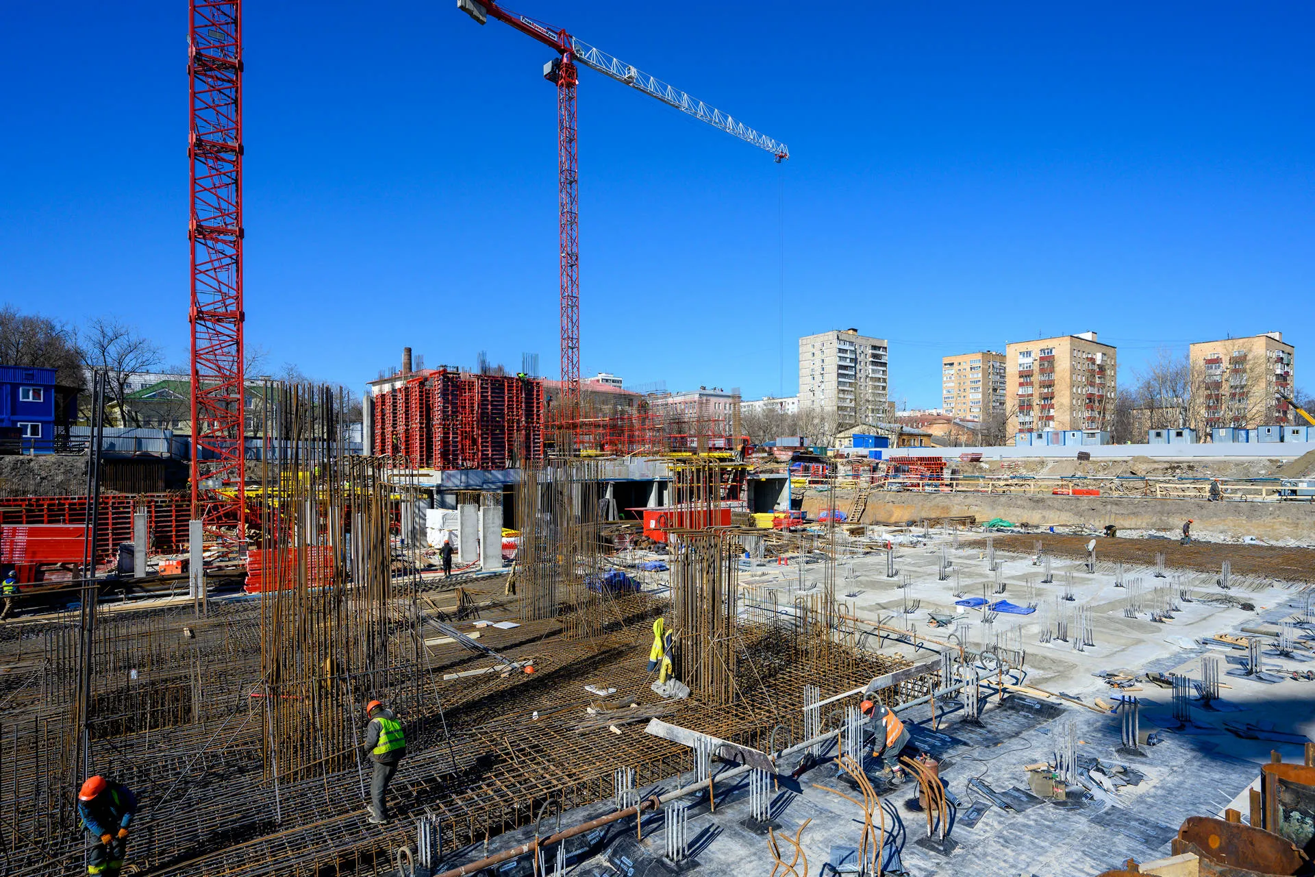 ЖК Павелецкая Сити ход строительства