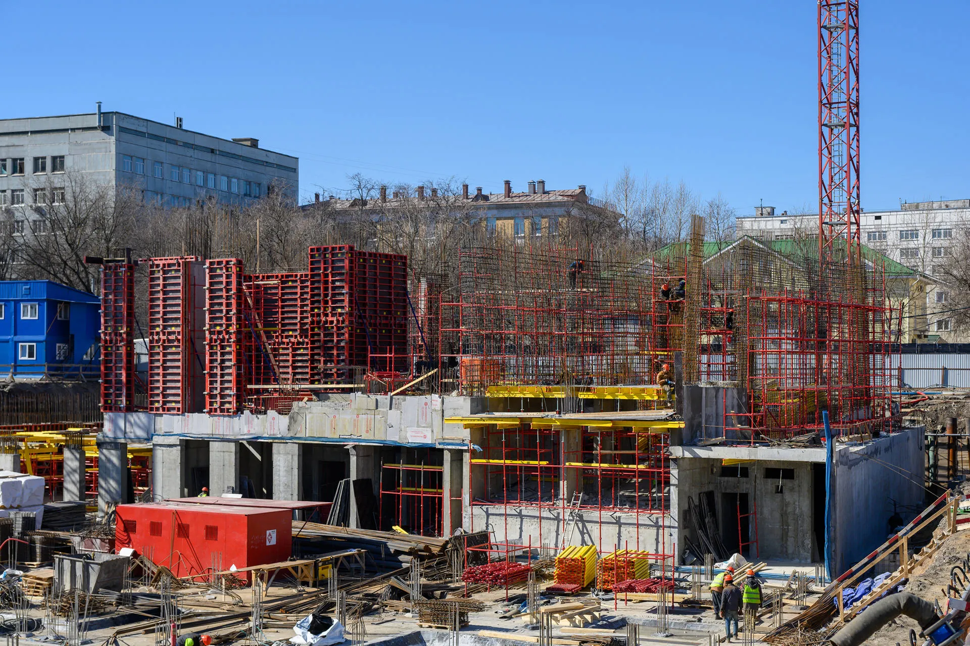 ЖК Павелецкая Сити ход строительства