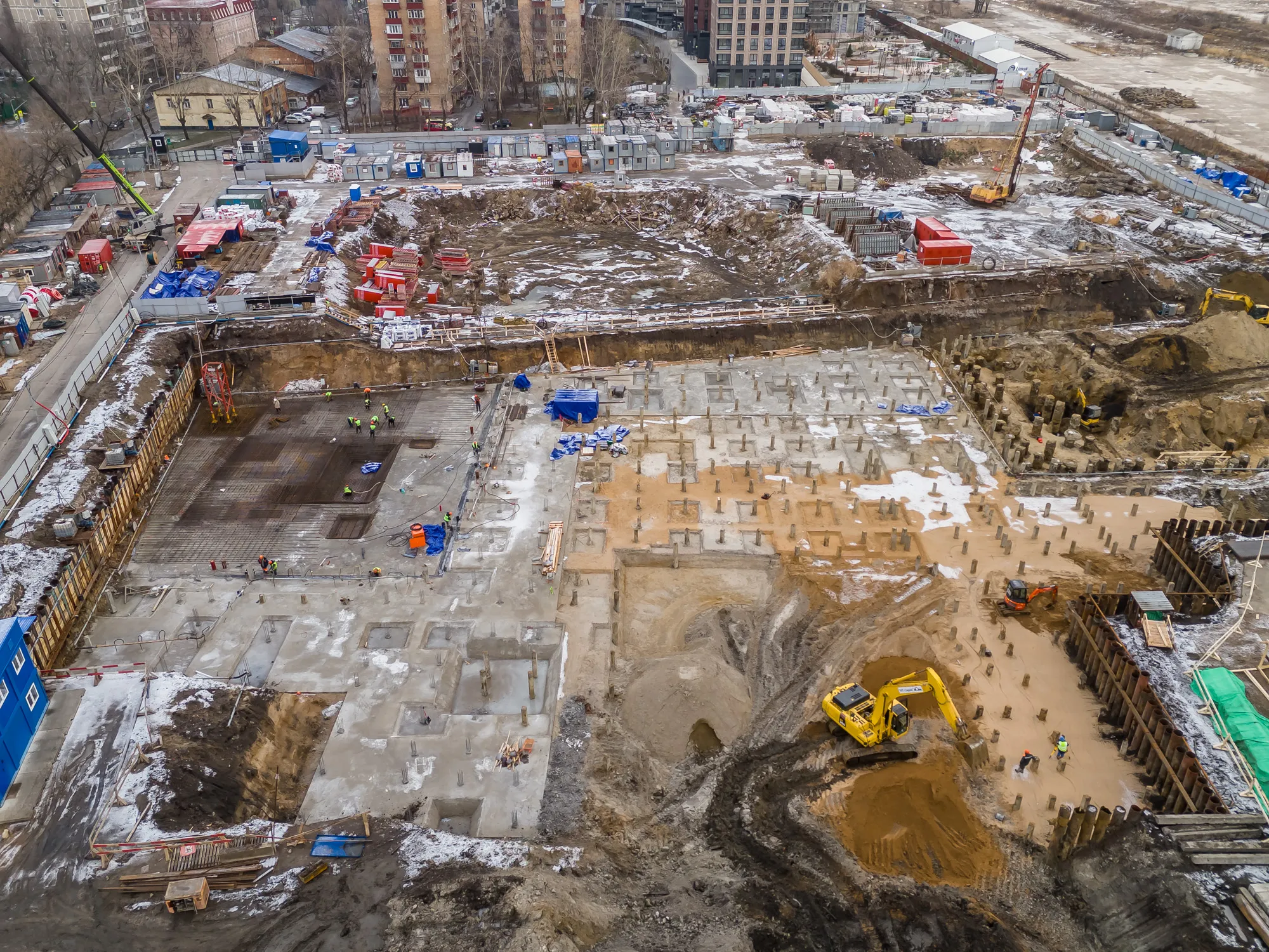 ЖК Павелецкая Сити ход строительства