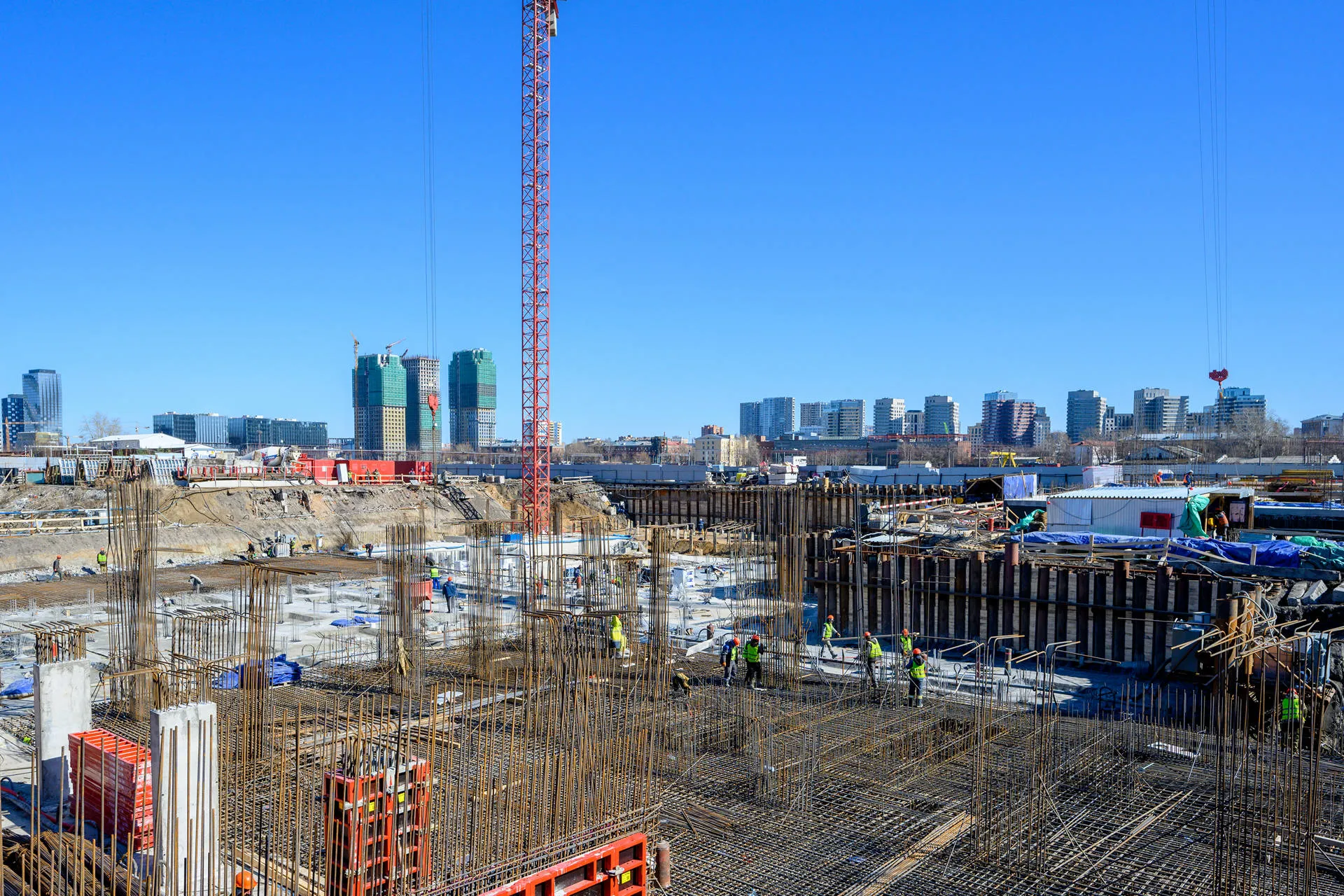 ЖК Павелецкая Сити ход строительства