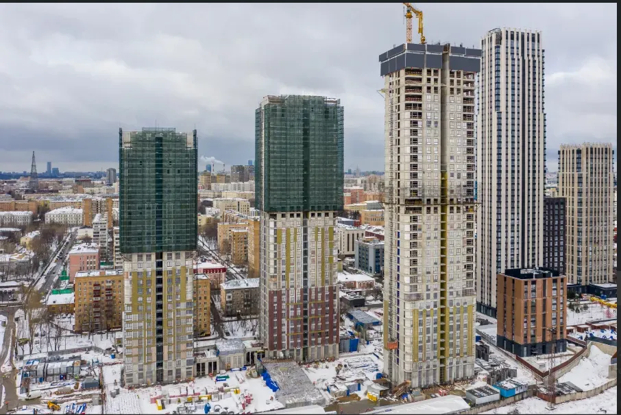 ЖК Павелецкая Сити ход строительства