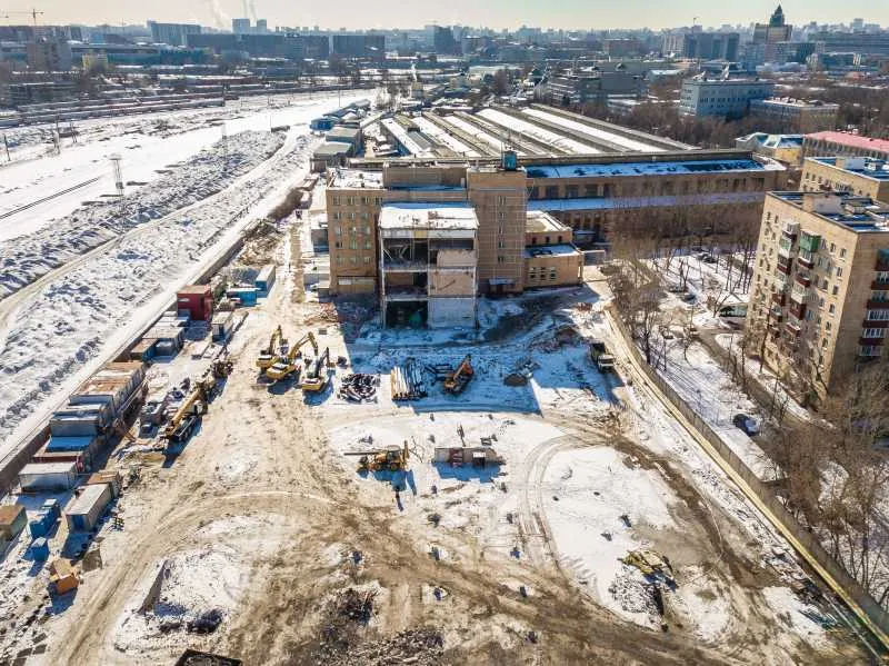 ЖК Павелецкая Сити ход строительства