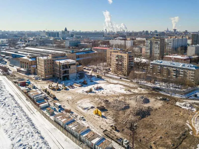 ЖК Павелецкая Сити ход строительства