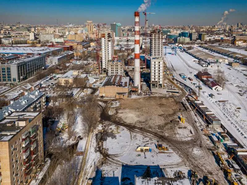 ЖК Павелецкая Сити ход строительства